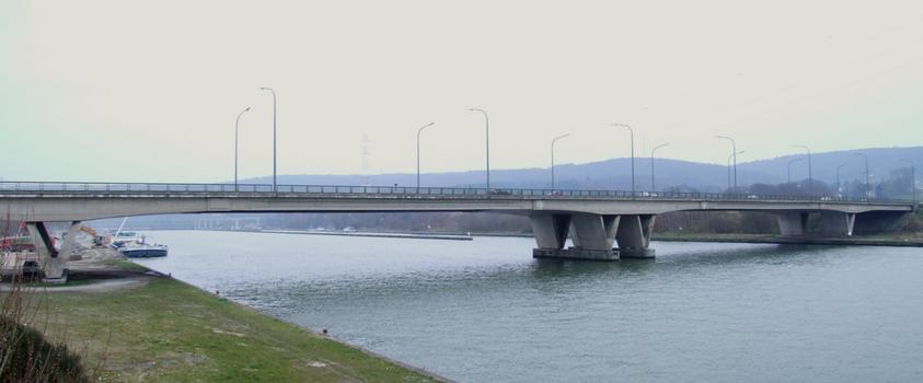 Pont d'Ampsin - Ensemble vu de l'amont