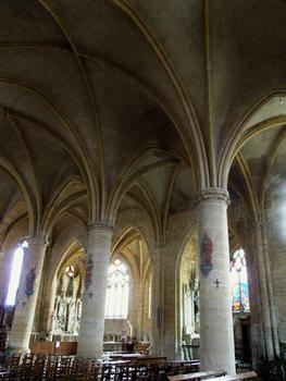 Marville - Eglise Saint-Nicolas - Nef et chapelles côté sud