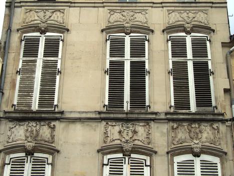 Bar-le-Duc - Maison 71 rue du Bourg - Façade - Détail