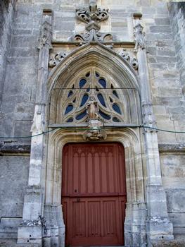 Bazincourt-sur-Saulx - Eglise Saint-Pierre-aux-Liens - Portail latéral