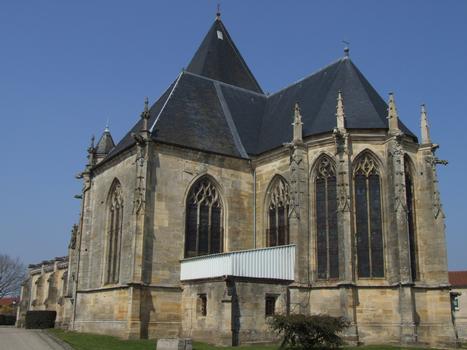 Mognéville - Eglise Saint-Rémy - Chevet gothique
