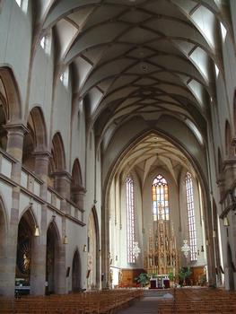Molsheim - Eglise Saint-Geoges et de la Trinité (ancienne église des Jésuites) - Nef