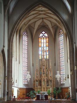Molsheim - Eglise Saint-Geoges et de la Trinité (ancienne église des Jésuites) - Choeur et abside - Maître-autel