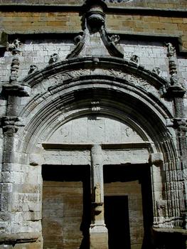 Monpazier - Eglise Saint-Dominique - Portail Renaissance