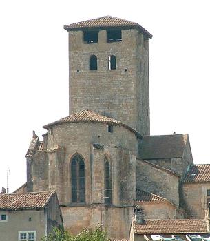 Monsempron-Libos - Eglise - Abside et clocher