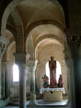 Mont-devant-Sassey - Eglise - Crypte romane