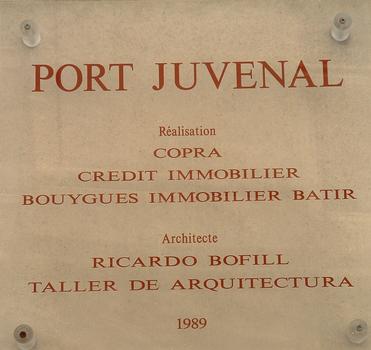 Montpellier - Port Juvénal - Panneau