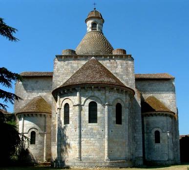 Eglise Sainte-Marie, Moraix.Prieuré clunisien - Chevet