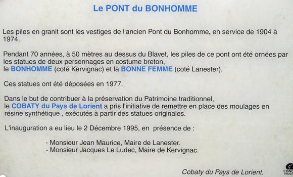Pont du Bonhomme - Panneau d'information