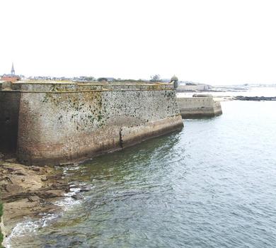 Citadelle de Port-Louis - Bastion de Groix côté océan