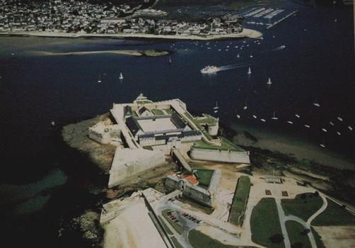 Citadelle de Port-Louis - Photo aérienne