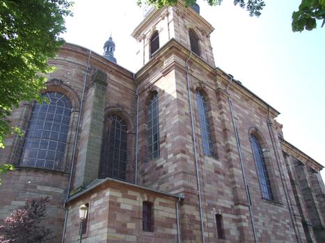 Saint-Avold - Eglise Saint-Nabor - Chevet et transept