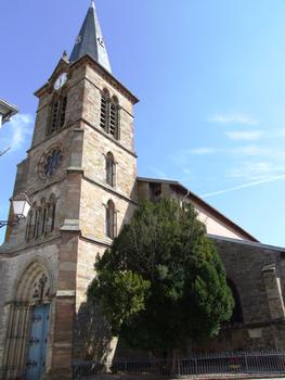 Vic-sur-Seille - Eglise Saint-Marien - Tour-clocher construite en 1882