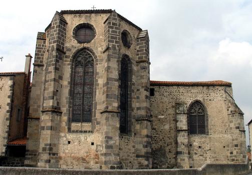 Mozac - Abbatiale Saint-Pierre - Chevet gothique