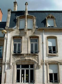 Nancy Art Nouveau - Immeuble Jules Cardot (1905-1906) - 52 cours Léopold - Ensemble