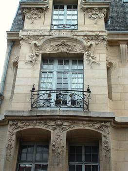 Nancy Art Nouveau - Immeuble Simette (1902) - 12bis rue de Metz - Façade
