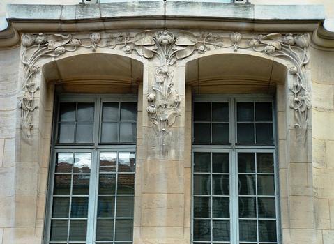 Nancy Art Nouveau - Immeuble Simette (1902) - 12bis rue de Metz - Façade