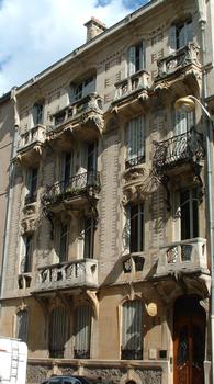 Nancy Art Nouveau - Immeuble Nicolas Kempf (1903) - 40 cours Léopold - Ensemble