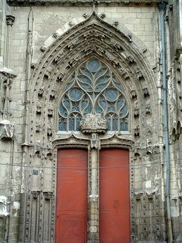 Nantes - Cathédrale Saint-Pierre-et-Saint-Paul - Chevet - Portail Saint-Donatien et Saint-Rogatien