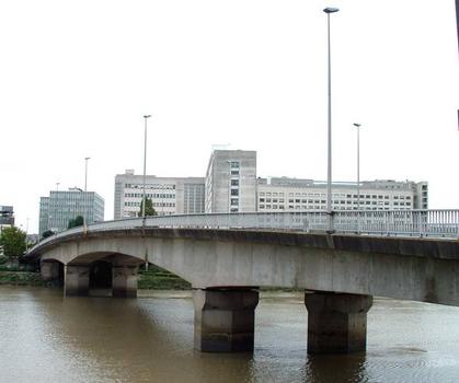 Pont Haudaudine, Nantes.Ensemble côté aval