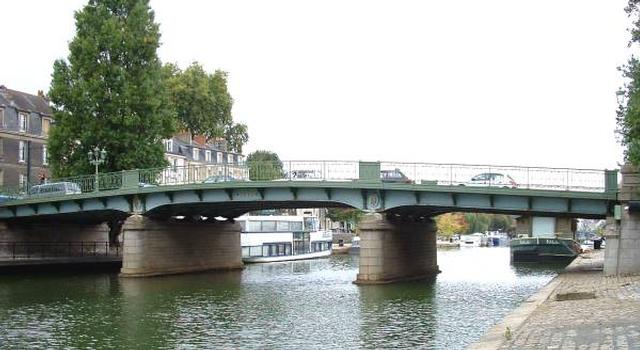 Pont Saint-Mihiel, Nantes.Ensemble côté aval