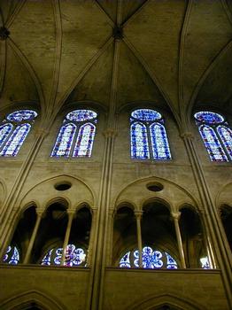 Notre Dame de Paris.Tribune de la nef