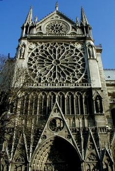 Notre Dame de Paris.Transept sud