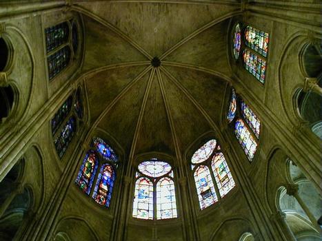Notre Dame de Paris.Voûte du choeur