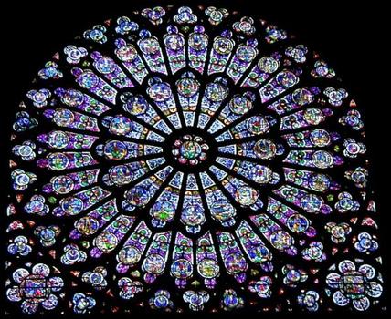 Notre Dame de Paris – Nördliche Rosette