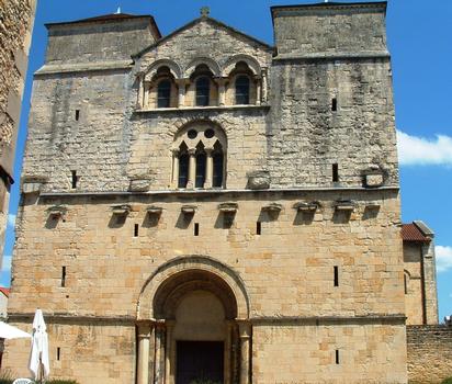 Nevers - Eglise Saint-Etienne - Façade occidentle