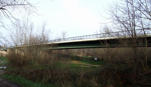 Pont du Guétin - Ensemble vu de la rive droite