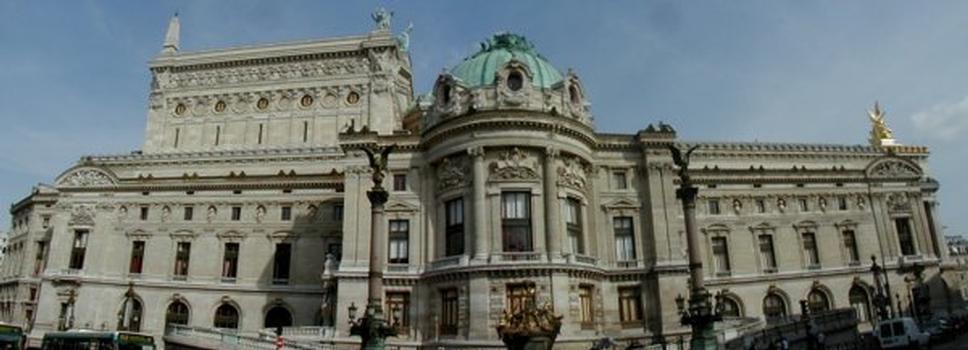 Opéra de Paris - Palais Garnier.Western façade