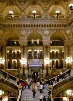 Opéra de Paris - Palais Garnier.Grand staircase