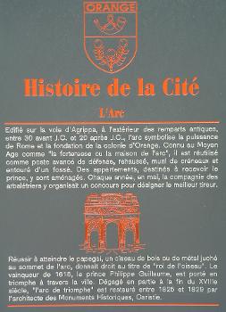 Arc romain d'OrangeInformation