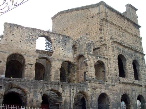 Théâtre romain, OrangeBasilicae – parascenium – et