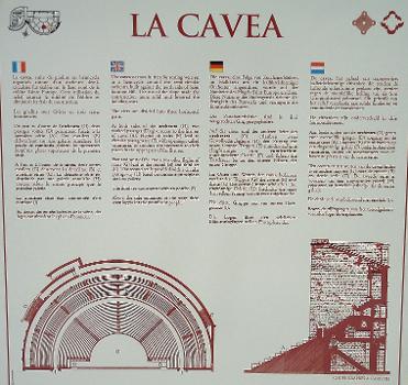 Théâtre romain, OrangeCavea - Information
