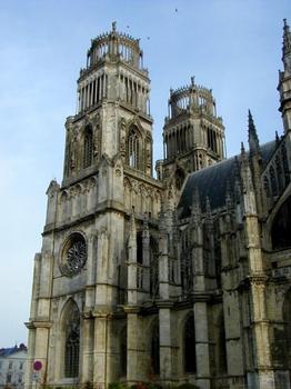 Cathédrale Sainte-Croix d'Orléans.Massif occidental