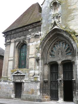 Conches-en-Ouche - Eglise Sainte-Foy - Portail et chapelle Renaissance