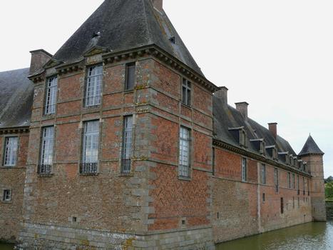 Château de Carrouges - Aile des salons de réception construite par François Gabriel