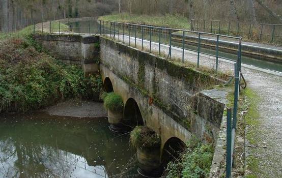Canal de l'OurcqDérivation du ClignonPont-canal du Clignon sur l'Ourcq construit par Vuigner: Canal de l'Ourcq Dérivation du Clignon Pont-canal du Clignon sur l'Ourcq construit par Vuigner