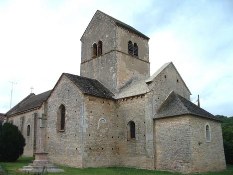 Ozenay - Eglise Saint-Gervais-et-Saint-Protais - Ensemble vu de l'est