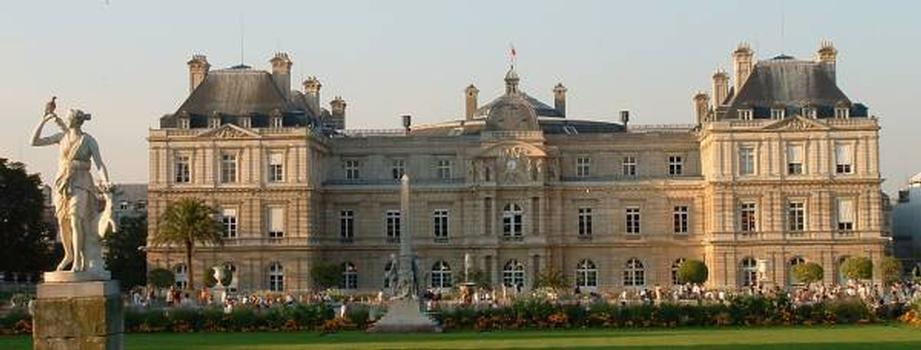 Palais du Luxembourg, Paris.Façade côté jardin