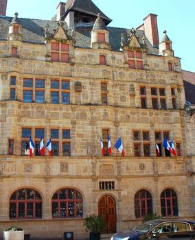 Paray-le-Monial - Hôtel de ville (Maison Jayet) - Ensemble de la façade