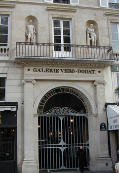 Galerie Véro-Dodat - Entrée de la galerie