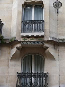 Paris 18ème arrondissement - Immeuble 17 rue Damremont - Détail