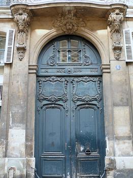 Paris 3ème arrondissement - Hôtel Le Lièvre - Porte du 6 rue Braque