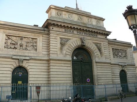 Paris - 5ème arrondissement - Ancienne école Polytechnique - Porte d'entrée