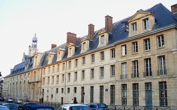 Paris - 5ème arrondissement - Lycée Henri IV - Façade rue Clotilde