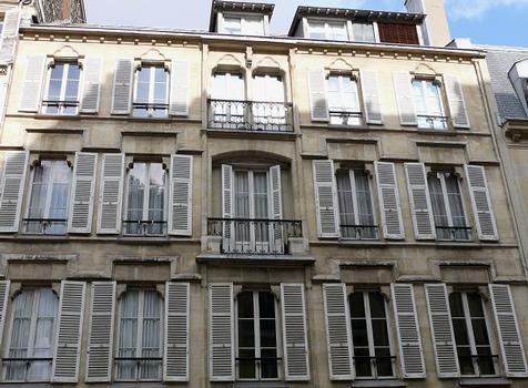 Paris 8ème arrondissement - Immeuble 28 rue de Liège - Détail