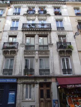 Paris 9ème arrondissement - Immeuble du 23 rue Victor-Massé construit vers 1840